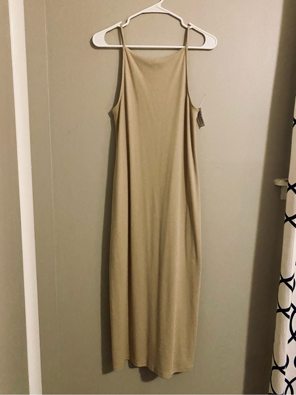 Neutral Beige Maxi Dress - Women's Dress